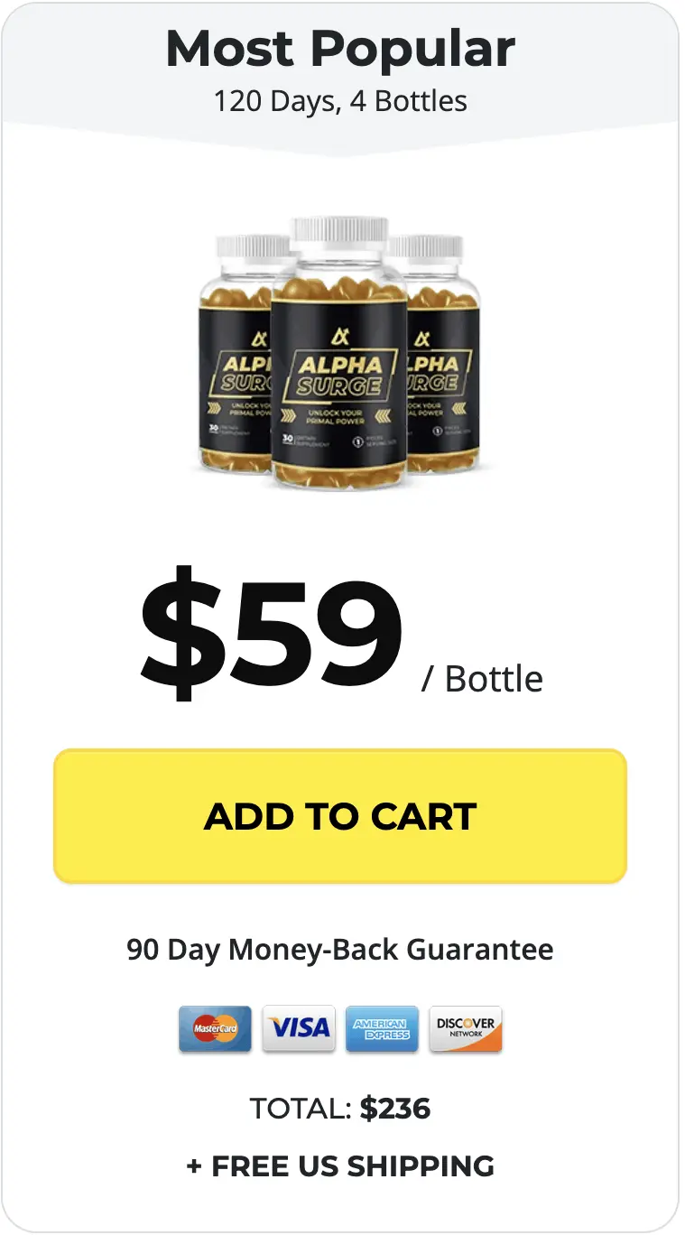 Alpha Surge 3 Bottles