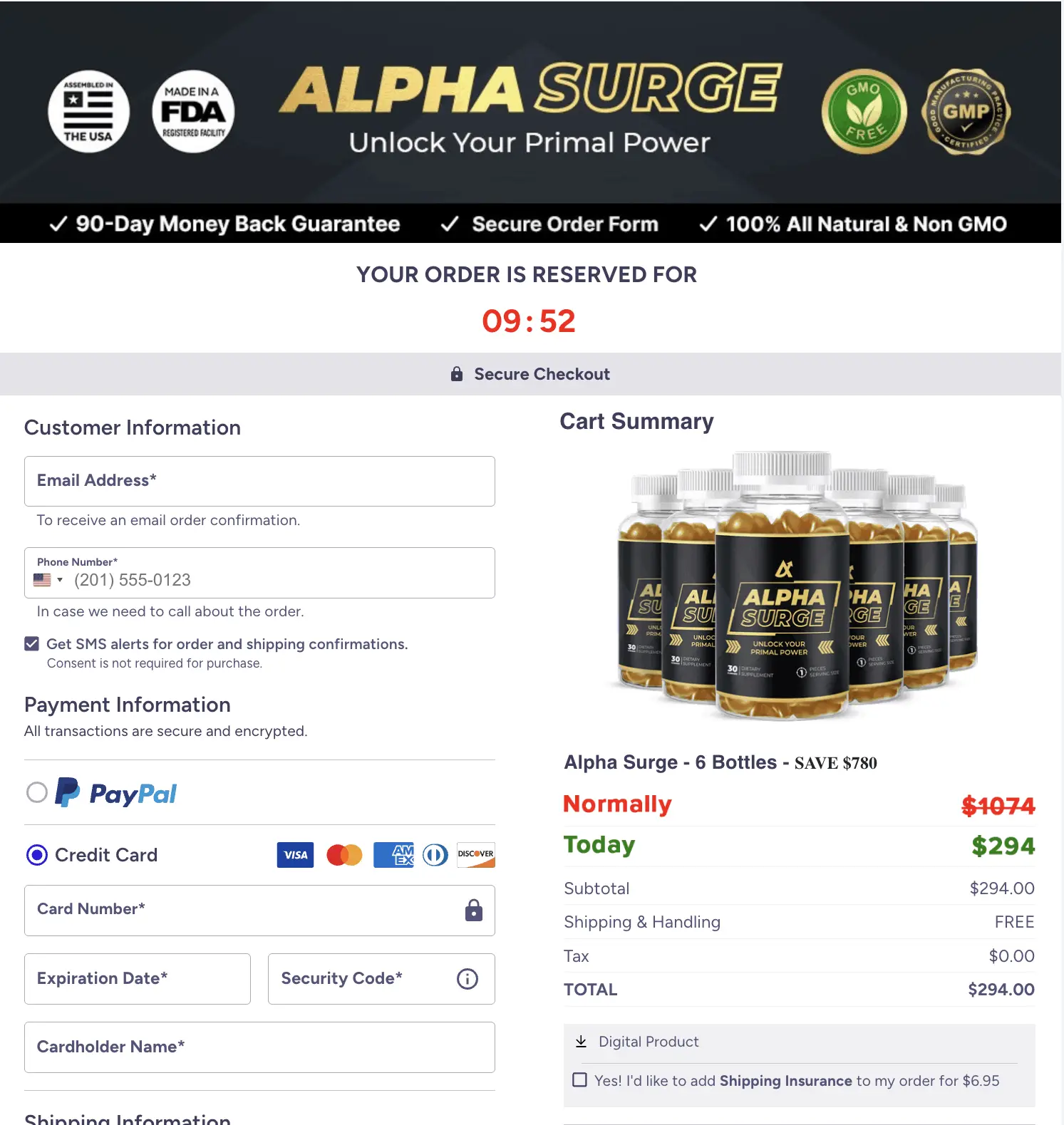 Alpha Surge Order Now